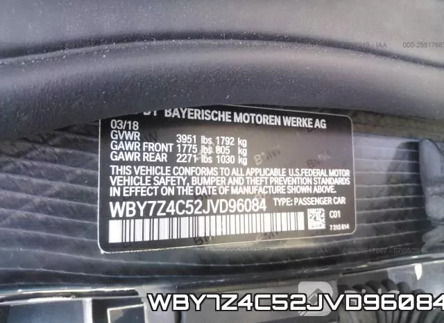 WBY7Z4C52JVD96084 фото 10