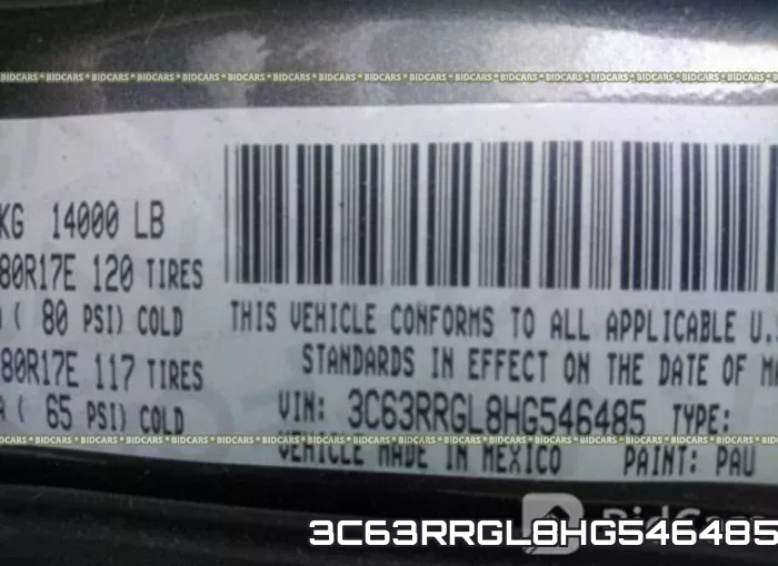 3C63RRGL8HG546485 фото 2