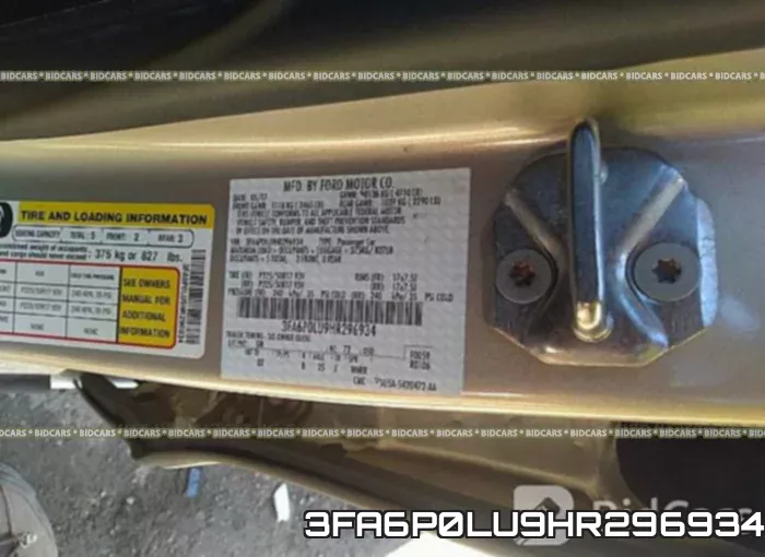 3FA6P0LU9HR296934 фото 10