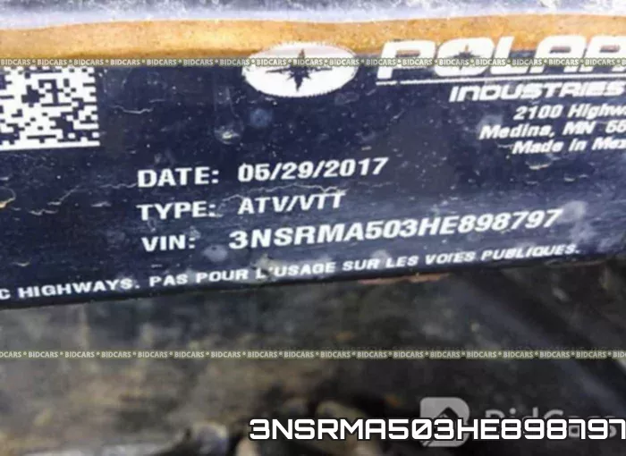 3NSRMA503HE898797 фото 10