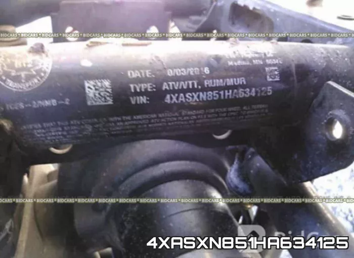 4XASXN851HA634125 фото 2
