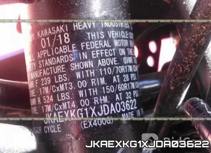 JKAEXKG1XJDA03622 фото 2