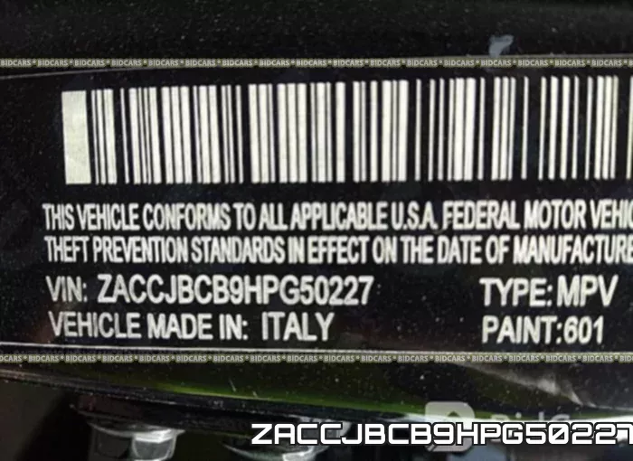 ZACCJBCB9HPG50227 фото 10