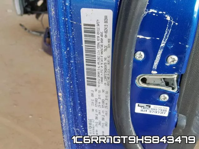 1C6RR7GT9HS843479 фото 2