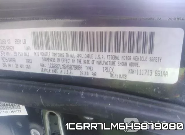 1C6RR7LM6HS879080 фото 10