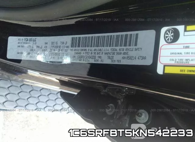 1C6SRFBT5KN542233 фото 10