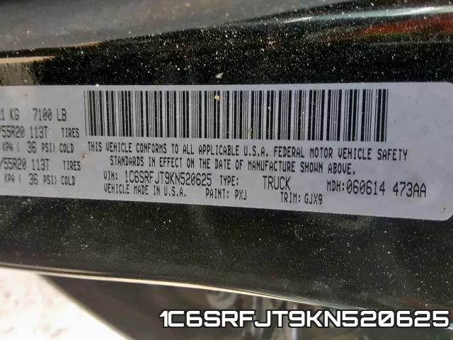 1C6SRFJT9KN520625 фото 2