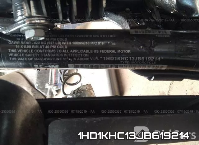 1HD1KHC13JB619214 фото 2