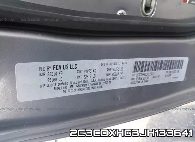 2C3CDXHG3JH133641 фото 10