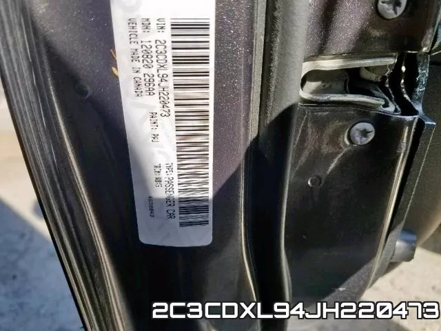 2C3CDXL94JH220473 фото 2
