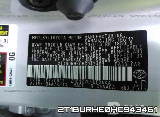 2T1BURHE0HC943461 фото 10