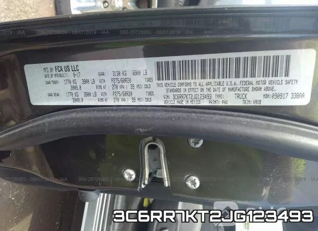 3C6RR7KT2JG123493 фото 10