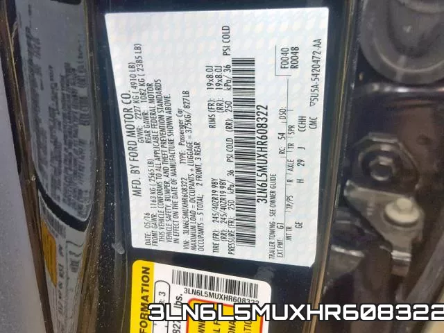 3LN6L5MUXHR608322 фото 2