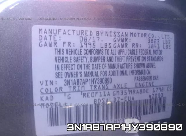 3N1AB7AP1HY390890 фото 10