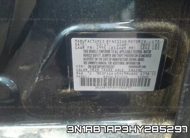 3N1AB7AP3HY285297 фото 10
