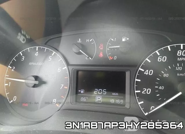 3N1AB7AP3HY285364 фото 8