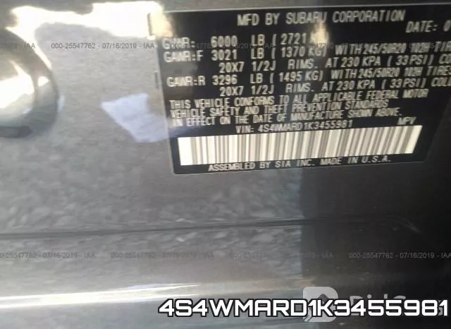 4S4WMARD1K3455981 фото 10
