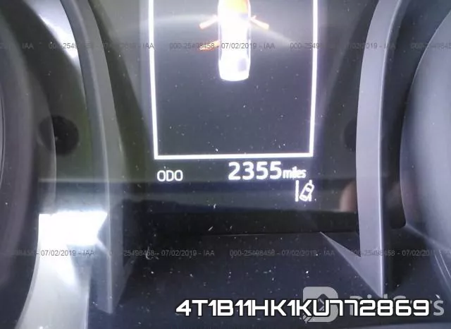 4T1B11HK1KU772869 фото 8