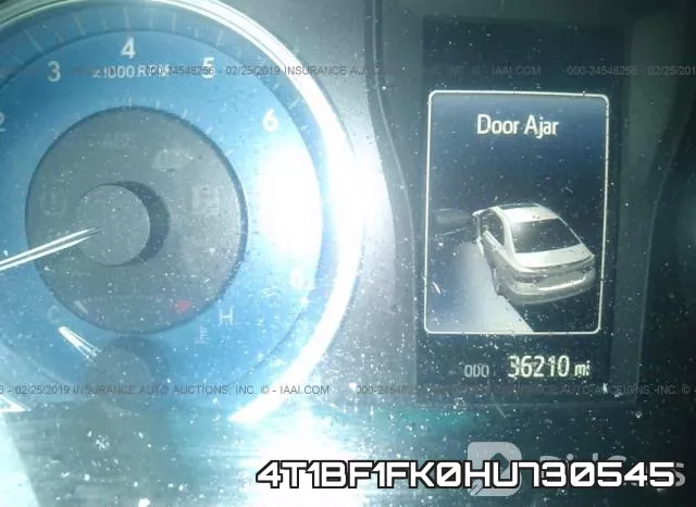 4T1BF1FK0HU730545 фото 8