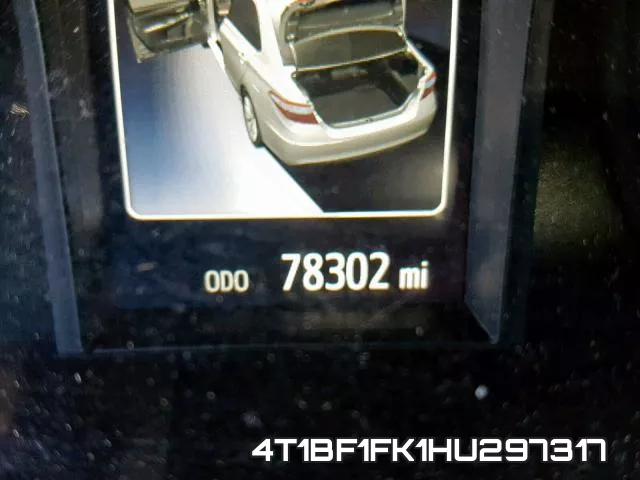 4T1BF1FK1HU297317 фото 9