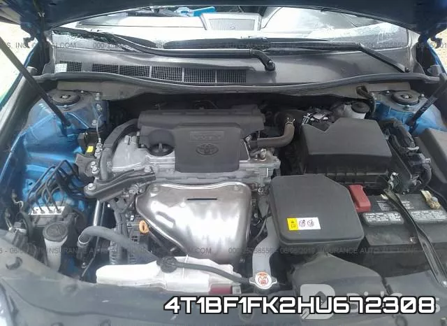 4T1BF1FK2HU672308 фото 2