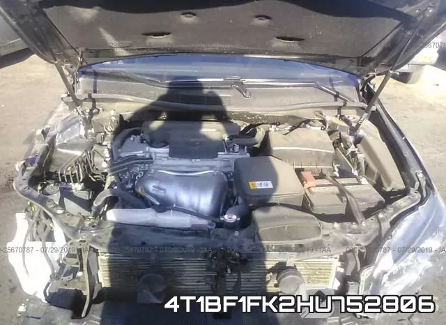 4T1BF1FK2HU752806 фото 2