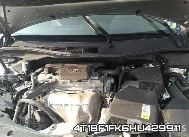 4T1BF1FK6HU429911 фото 2