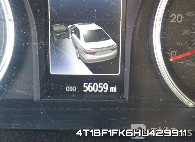 4T1BF1FK6HU429911 фото 8