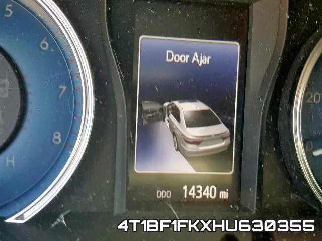 4T1BF1FKXHU630355 фото 9