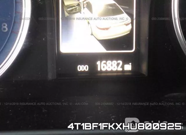4T1BF1FKXHU800925 фото 8