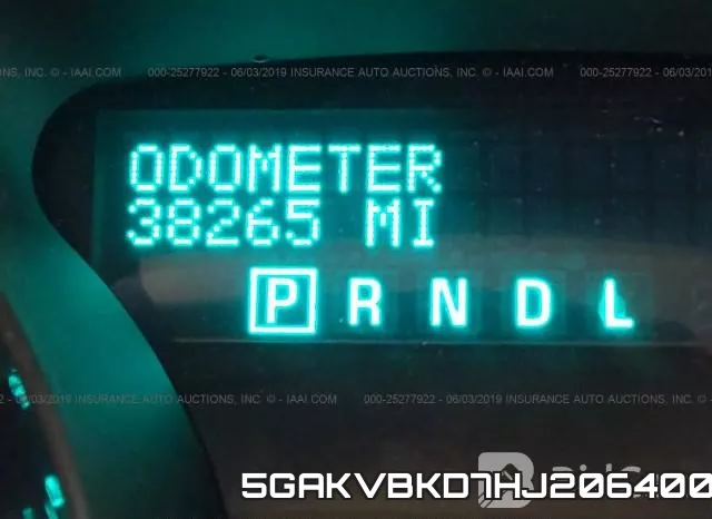 5GAKVBKD7HJ206400 фото 8