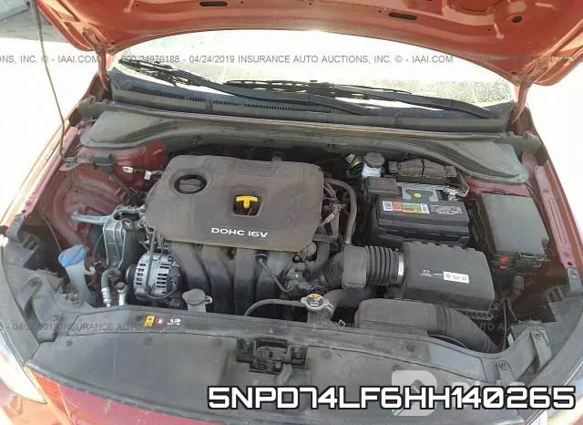 5NPD74LF6HH140265 фото 2