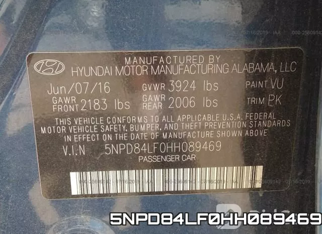 5NPD84LF0HH089469 фото 10