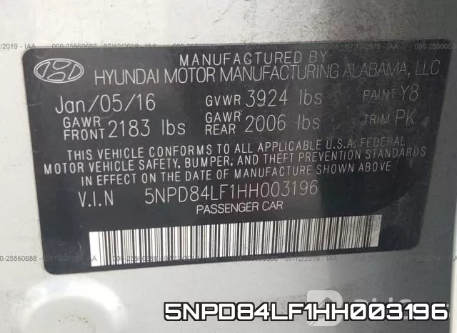 5NPD84LF1HH003196 фото 10