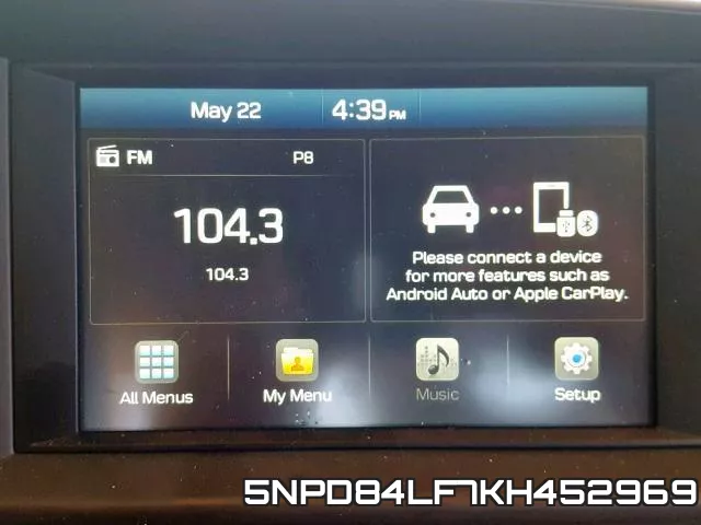 5NPD84LF7KH452969 фото 10