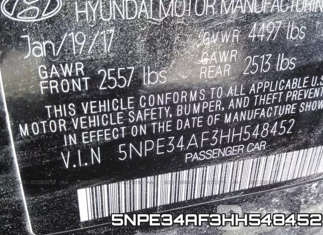 5NPE34AF3HH548452 фото 10