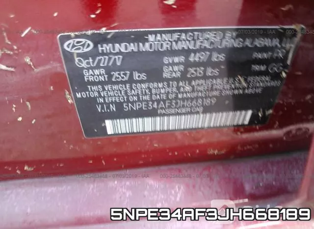 5NPE34AF3JH668189 фото 10