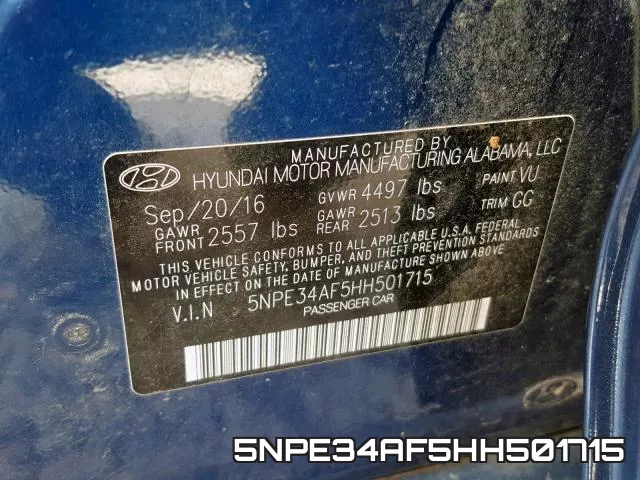 5NPE34AF5HH501715 фото 2