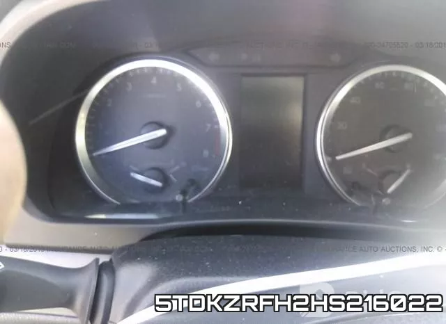 5TDKZRFH2HS216022 фото 8