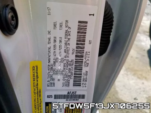 5TFDW5F13JX706255 фото 2