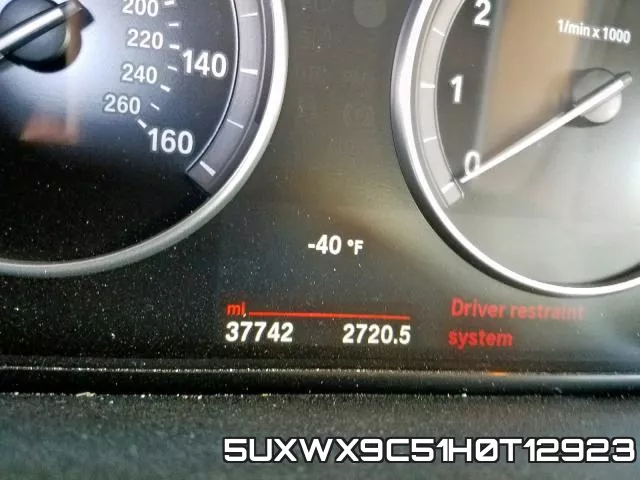 5UXWX9C51H0T12923 фото 9