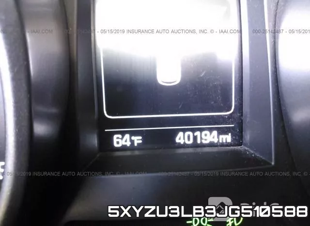 5XYZU3LB3JG510588 фото 8