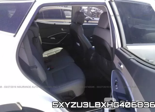 5XYZU3LBXHG406836 фото 9