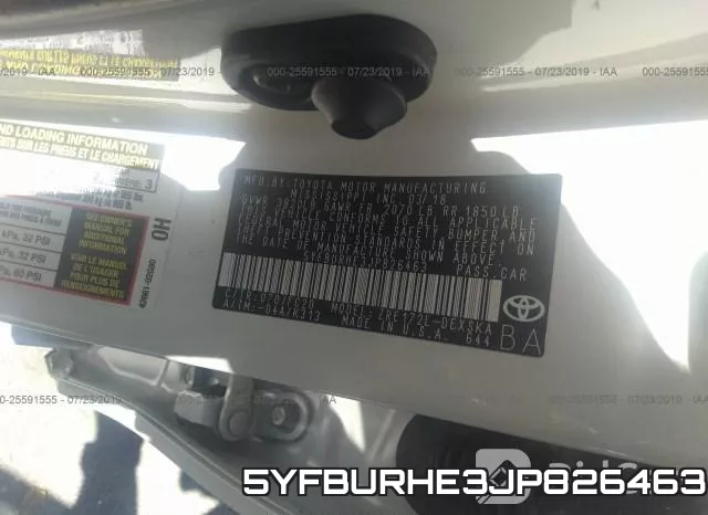 5YFBURHE3JP826463 фото 10