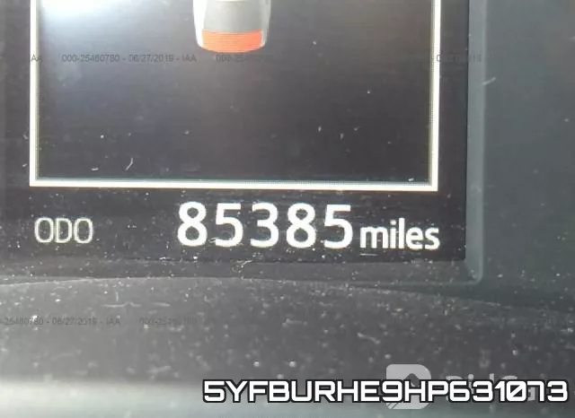 5YFBURHE9HP631073 фото 8