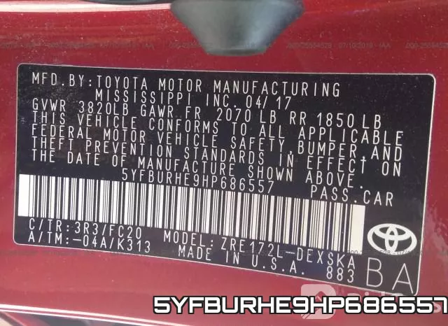 5YFBURHE9HP686557 фото 10