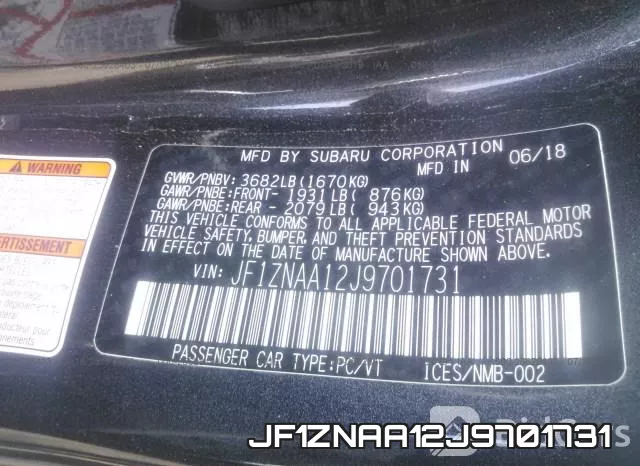 JF1ZNAA12J9701731 фото 10