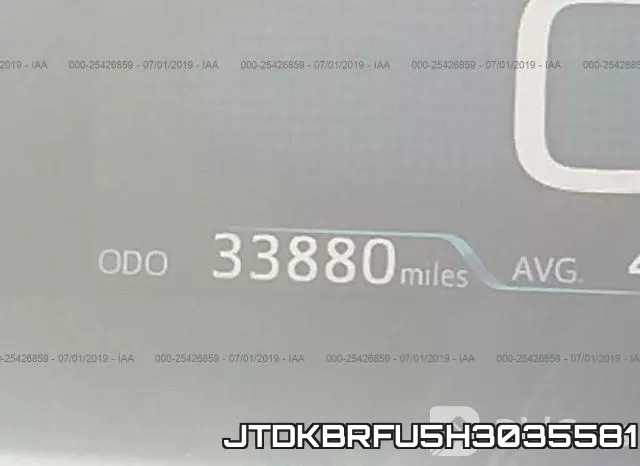 JTDKBRFU5H3035581 фото 8