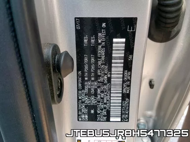 JTEBU5JR8H5477325 фото 2