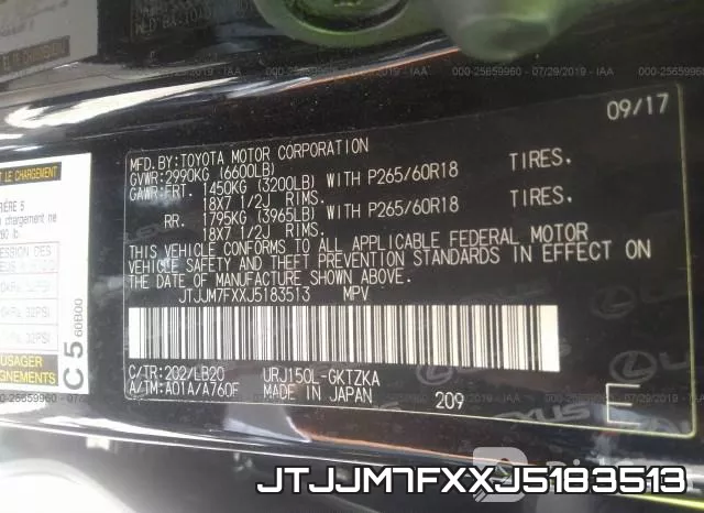 JTJJM7FXXJ5183513 фото 10